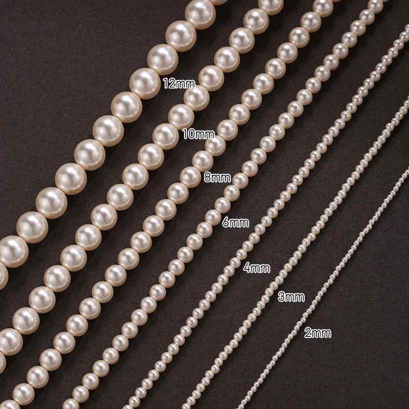 パール ネックレス レディース 秋冬 小粒 パール 鎖骨チェーン シンプル 軽量 首飾り 女性用 アクセサリー｜リバーパディ