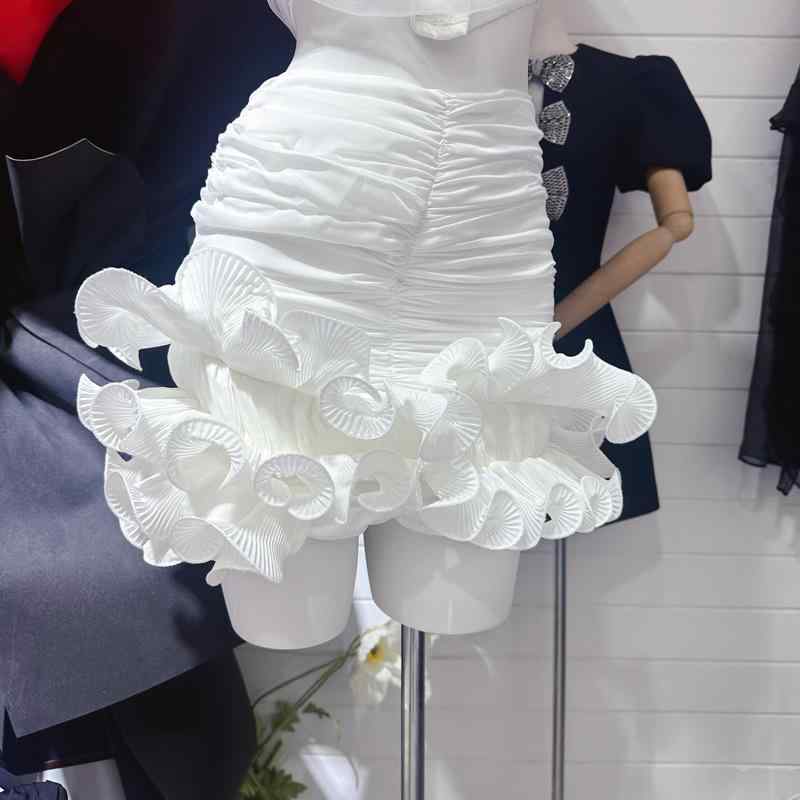 スカート レディース 花柄 ミドル丈 プリーツ 切り替え フレア ラップド ヒップラップ ミニ丈 女性用 普段使い 軽量 伸縮性 コットン 麻 ハイウエスト ビッグシルエット ブラック ピンク系 グレー 通年