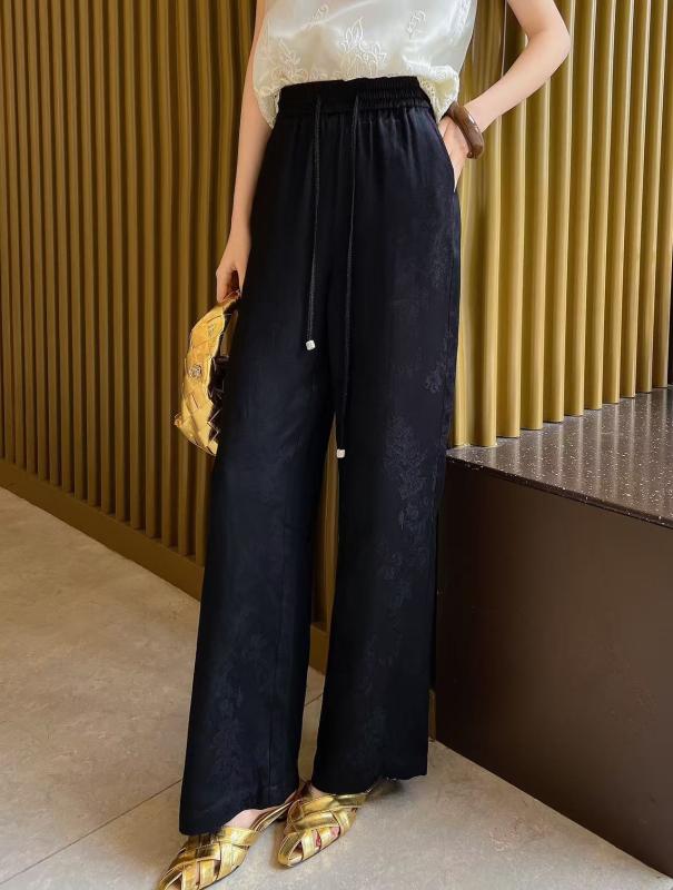 レディース ワイドパンツ 再生繊維 軽量 ストレッチ ゆったりシルエット 百搭 春夏 秋冬 通勤 普段使い カジュアル スリム効果 柔らかい素材 膝下丈 テーパード