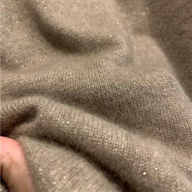秋冬 編み物 スウェーター レディース 高領 毛衣 短か目 影ぼうし 毛糸 混紡 生あたたかい ニットトップス 当たること冷感 吸湿速乾 軽さ 伸縮性 黒いこと 薄墨色 ベージュ 心地よい 普段使い走り 通い 肌付き アウター