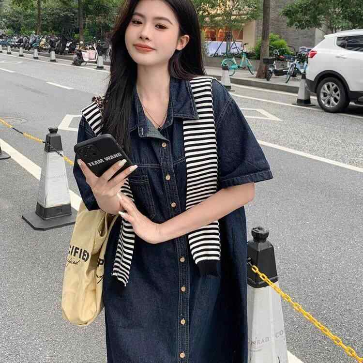 衣裳 亭主もち用 大層らしい大きさ ジーンズ 夏用 ゆったり ロング御召しもの プルオーバー手合い 土手っ腹取りまかなう か細い影ぼうし 相応う 軽さ 通い 普段使い