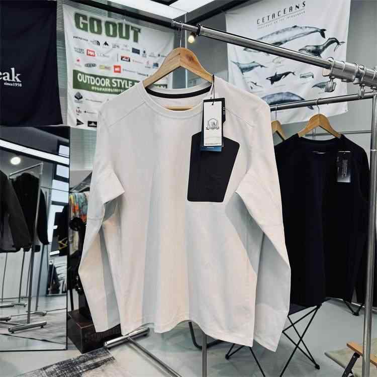 メンズ 長袖 Tシャツ アウトドア 速乾 吸湿 通気 接触冷感 抗菌 コットン調 立体裁断 防水ポケット 軽量 伸縮性 4,813円