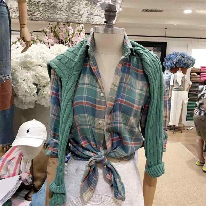 ティーシャツ 綿ネル 読み合わせる柄 子馬刺しゅう アメリカン表現スタイル 心地好い トップス 色ざし明るく見せる 綿原料品 長袖 秋冬 普段使い