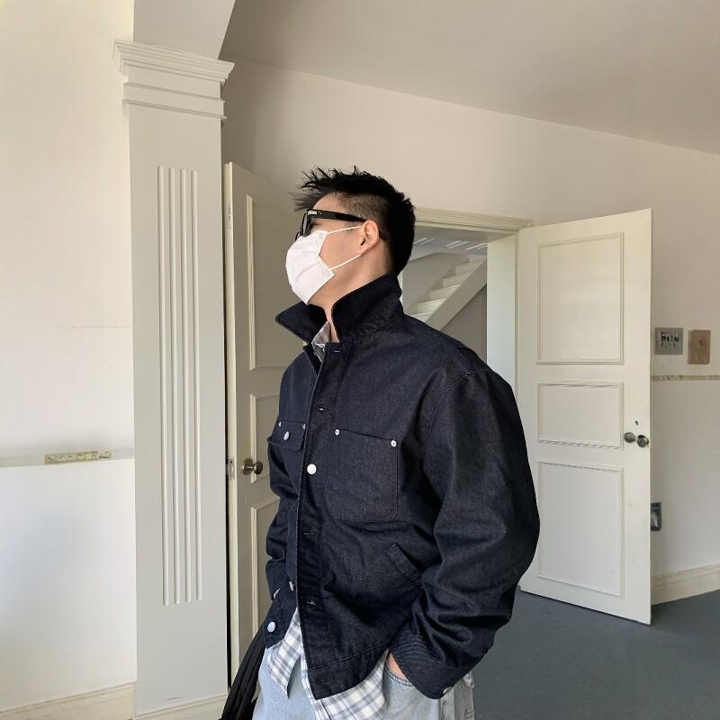 上衣 メンズ 韓国  細工物 隠し 飛行士 表現スタイル 心地よい アウター  表どおり 普段使い走り 軽さ 伸縮性