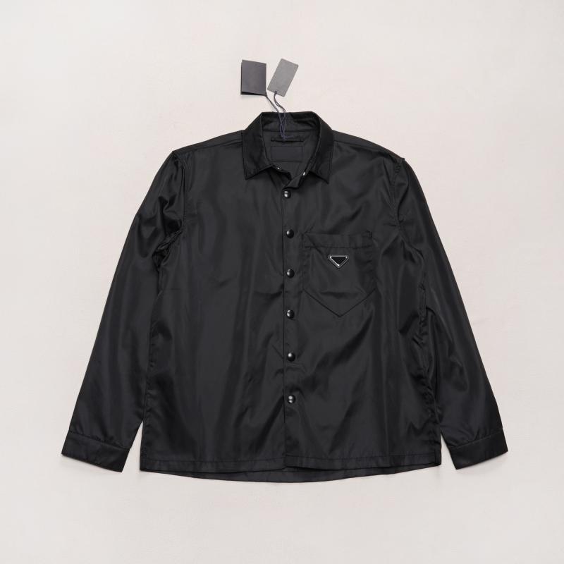 シャツジャケット ワーク クラシック 再生ナイロン ダークカラー カジュアル アウター ベーシック トップス 普段使い 軽量素材 環境配慮｜リバーパディ