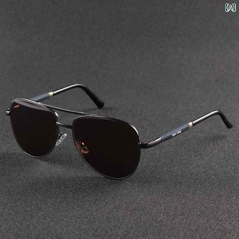 メンズ 黒眼鏡 石英 石製 ラウンド型 蛙鏡 １番ウッド用 保護すること UVとり捨てる 日よけ 赤銅色 赤銅色系 日常使い走り 軽さ 耐久性