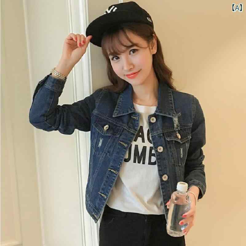 レディース デニムジャケット ショート丈 スリムフィット 春秋 ビンテージ レトロ スタイルアップ ボディシェイプ ベーシック コーディネート ペティート 小柄向け カジュアル アウター デニム素材 普段使い 軽量 伸縮性|リバーパディ