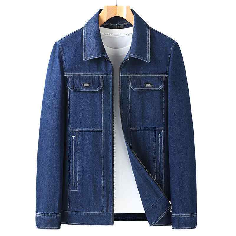 メンズ 秋冬 牛仔ジャケット 肥大 厚手 大きいサイズ ファッション ゆったり デニム コート スタイリッシュ 厚地 暖か 防寒 コーデ 普段使い デイリー 着回し シルエット ゆったり フィット コットン 混紡 耐久 洗いざらし 加工 ビンテ