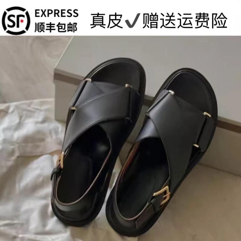 夏 レディース 厚底 サンダル 革 人情本 差し交わす 砂浜シューズ レトロ パステル色の精神 座布団性 スコート合わせ 軽さ 伸縮性 吸湿速乾