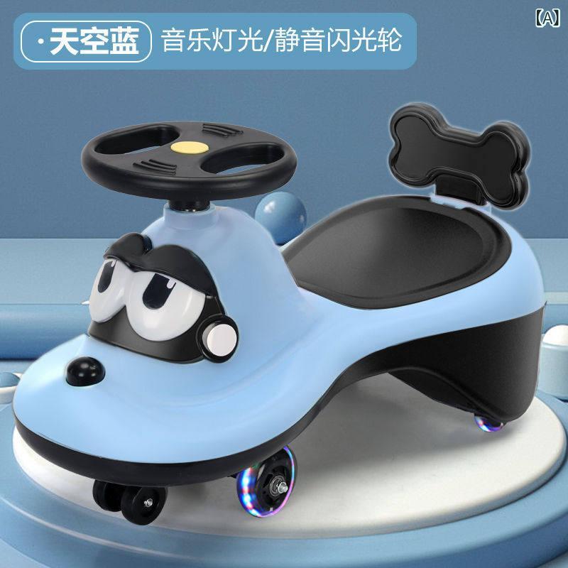 キッズ ツイストカー 子供用 三輪車 ベビー バランスバイク 転倒防止 ロッキングカー 大人乗せ 安全設計 室内遊具 屋外対応 足こぎなし ステアリングハンドル 耐久性素材