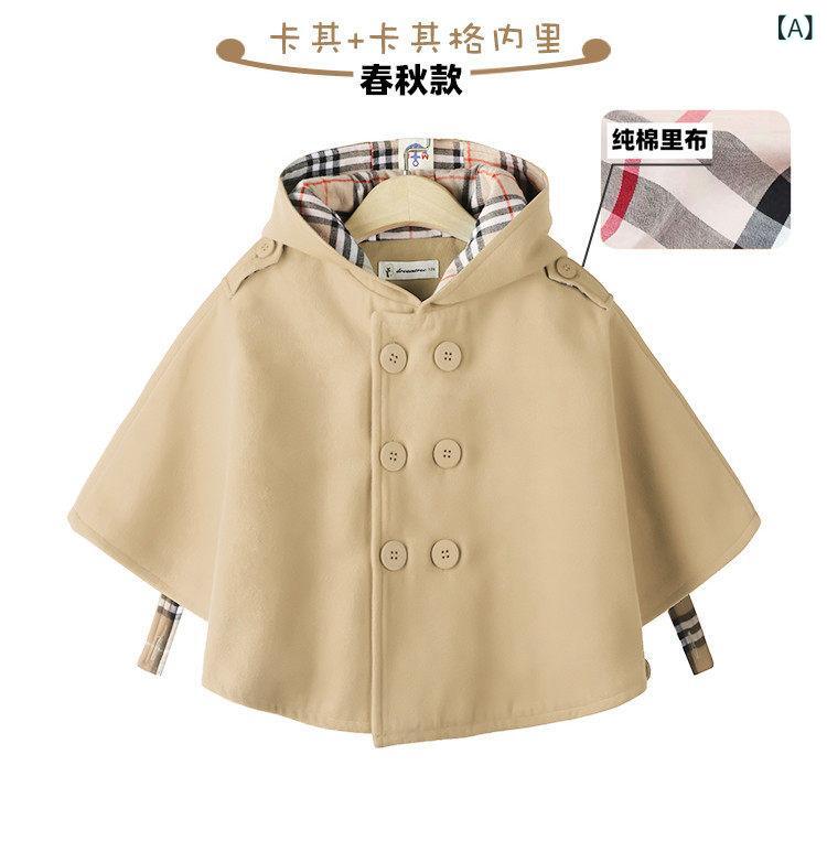 もの言う花 ケープ アウター 親子装 母娘 マッチング 日月 防風 出掛ける用 小わっぱ服 今めかしい 今めかしい 軽さ パステル色の原料品