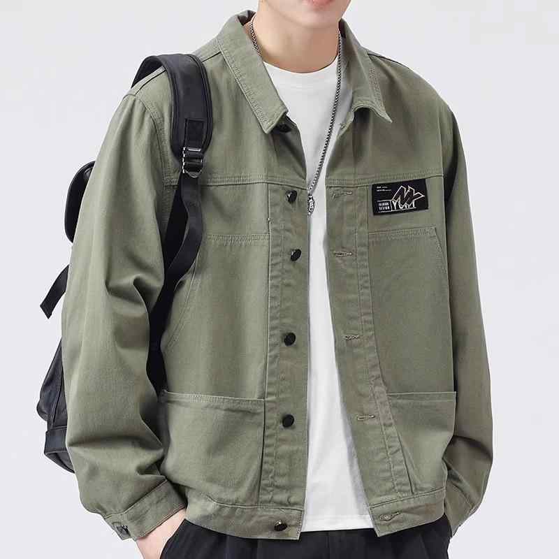 ジャケット メンズ デニム コットン 厚手 暖か ワーク カジュアル アウター 秋冬 普段使い ミリタリー風 耐久性 高級感｜リバーパディ 9,205円