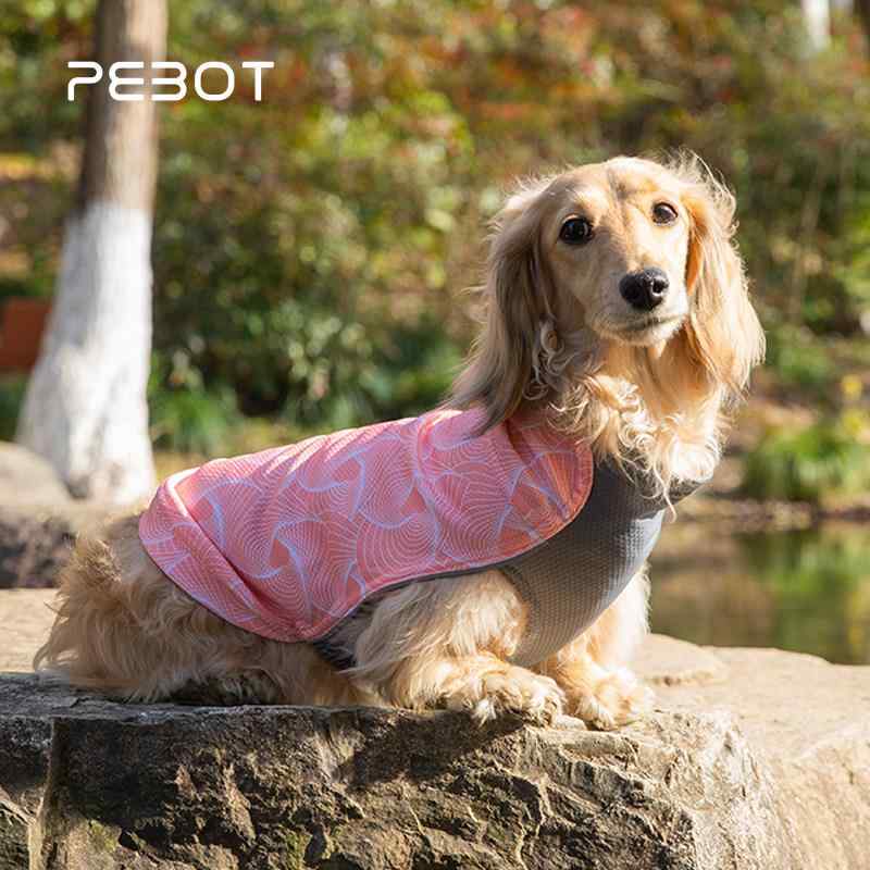 犬用 夏 ベスト 薄手 クーリング アウトドア 防汚 UVカット メッシュ 通気性 軽量 吸湿速乾 ペット服 屋外活動 冷却効果 紫外線対策
