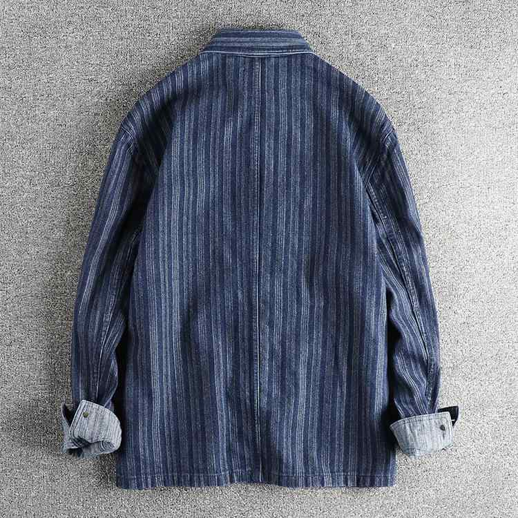 メンズ プルオーバー トップス インディゴ ジーンズ 牛仔布 返り咲き  男用 やり方着  軽さ 多隠し  短か目 上衣 表現スタイル 普段使い走り 通い 心地よい 伸縮性 吸湿速乾 通年