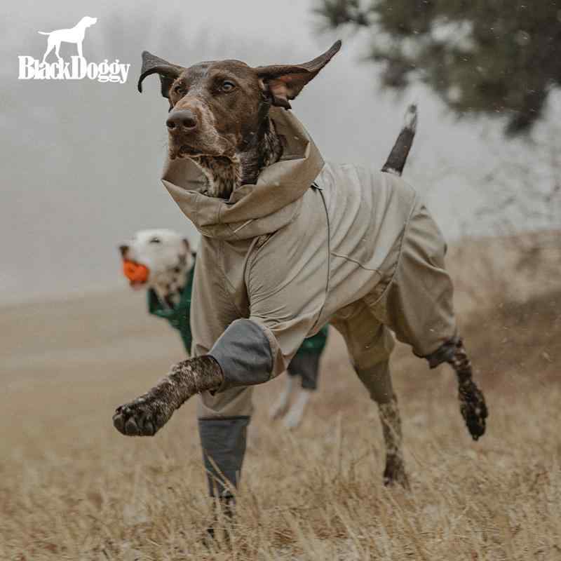 小型犬用 防水 レインコート 四脚カバー ペット 犬 雨具 アウトドア 防汚 反射材 フルカバー 散歩用 軽量 耐久性