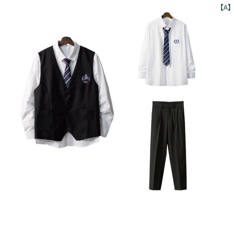 メンズ 制服 馬甲 韓国風 カジュアル ベスト ノースリーブ スーツ 伴郎服 西装 内搭 キャンバー 軽量 通勤 普段使い 綿素材 ブラック グレー 春夏
