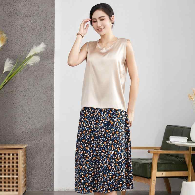 女性用 無袖タンクトップ 桑蚕シルク 真? 夏用 トップス シルク 光沢 インナー 色 ブラウス 吸湿速乾 軽量 通気性 接触冷感 コットン混 ベーシックシルエット ブラック ホワイト ピンク系