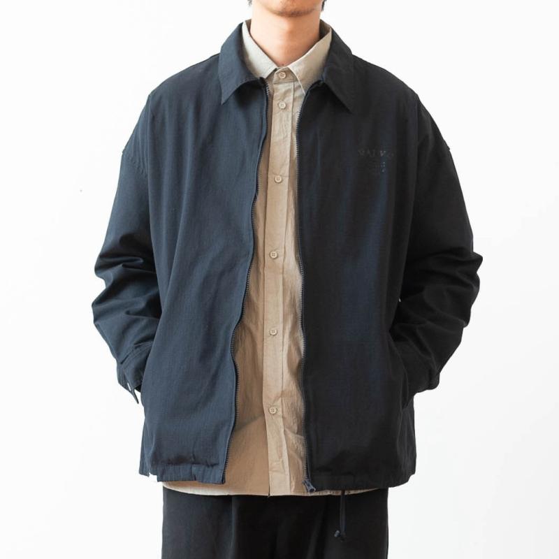メンズ ジャケット レトロ シンプル ワーク 春秋 フィット ストリート スタイル コーチ 色 ベーシック カジュアル 普段使い 軽量 コットン 混