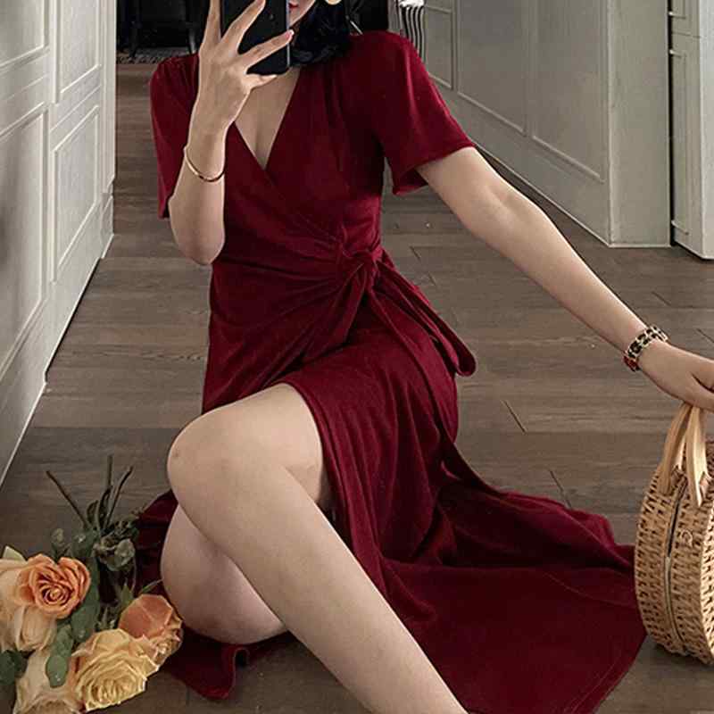 ワンピース 女性用 大きいサイズ 春夏 かわいい 韓国 ゆったりシルエット 切り替えデザイン 不規則裾 腹部カバー コットン混 再生繊維 伸縮性 軽量 通勤 普段使い ブラック ピンク系 アイボリー｜リバーパディ
