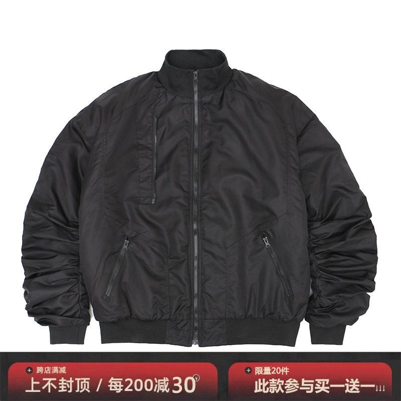メンズ 飛翔上衣 ボン赤ちょうちん 無地 綿織物 アウター 朦々たる 保暖 秋冬 心地よい 表どおり 普段使い走り 生あたたかい原料品