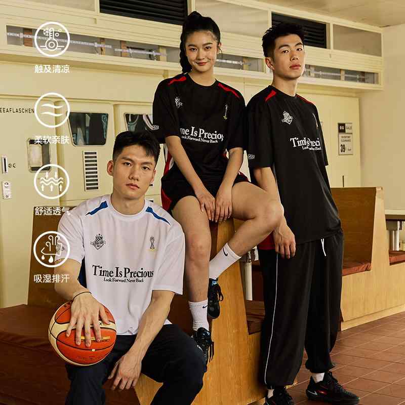 春夏 短袖 Tシャツ 吸湿速乾 接触冷感 スポーツスタイル ミックスカラー アルファベット プリント トップス アクティブウェア 軽量 伸縮性