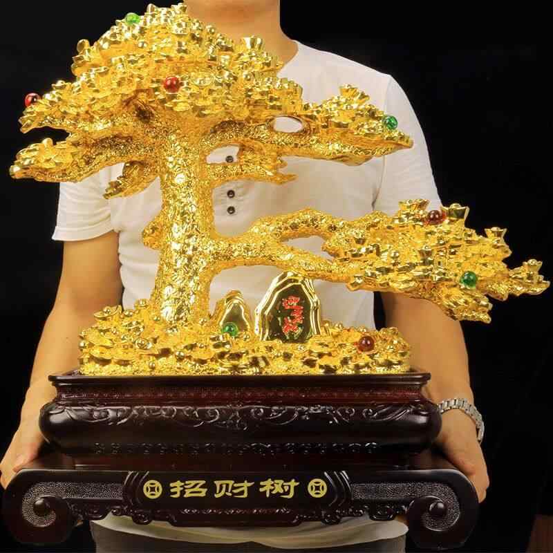置物 ラッキーアイテム 金運 木 デスク 装飾 会社 インテリア リビング ミニチュア 幸運 風水 樹木 オブジェ 室内 飾り 細工 伝統 緑 葉 枝 茎 鉢植え コンパクト 軽量 日常使い 開運 繁栄 財運 家内安全|リバーパディ
