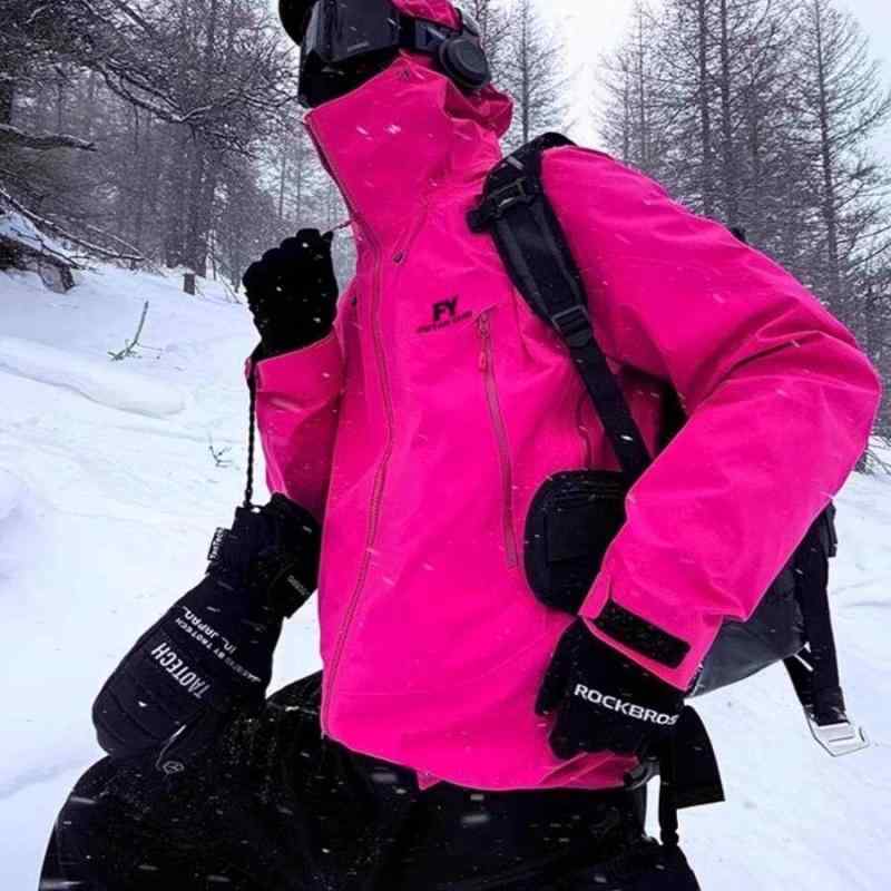 ジャケット レディース アウター マウンテンパーカー ウィンドブレーカー ブルゾン 登山服 スキーウェア スノーボードウェア 三合一 3WAY 取り外し可能 ライナー付き 防寒 防風 撥水 耐水 透湿 キャンプ アウトドア スポーツ 普段使い 通勤 通学｜リバーパディ