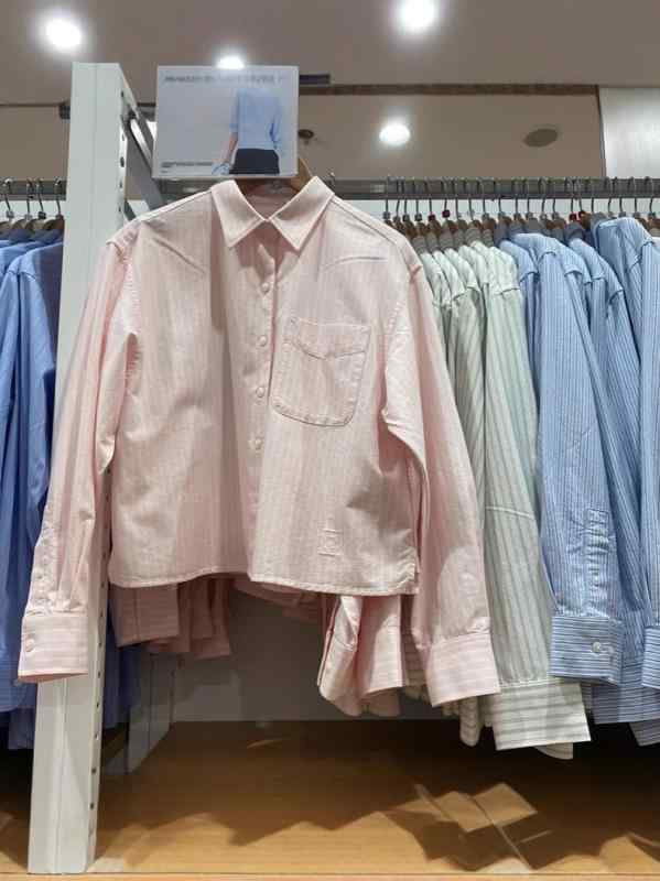 レディース 春夏 トップス シャツ 長袖 インナー 純色 牛津紡 コットン素材 軽量 伸縮性 吸湿速乾 シンプル ベーシック 普段使い 通勤 通学 レイヤード ブラック ホワイト グレー
