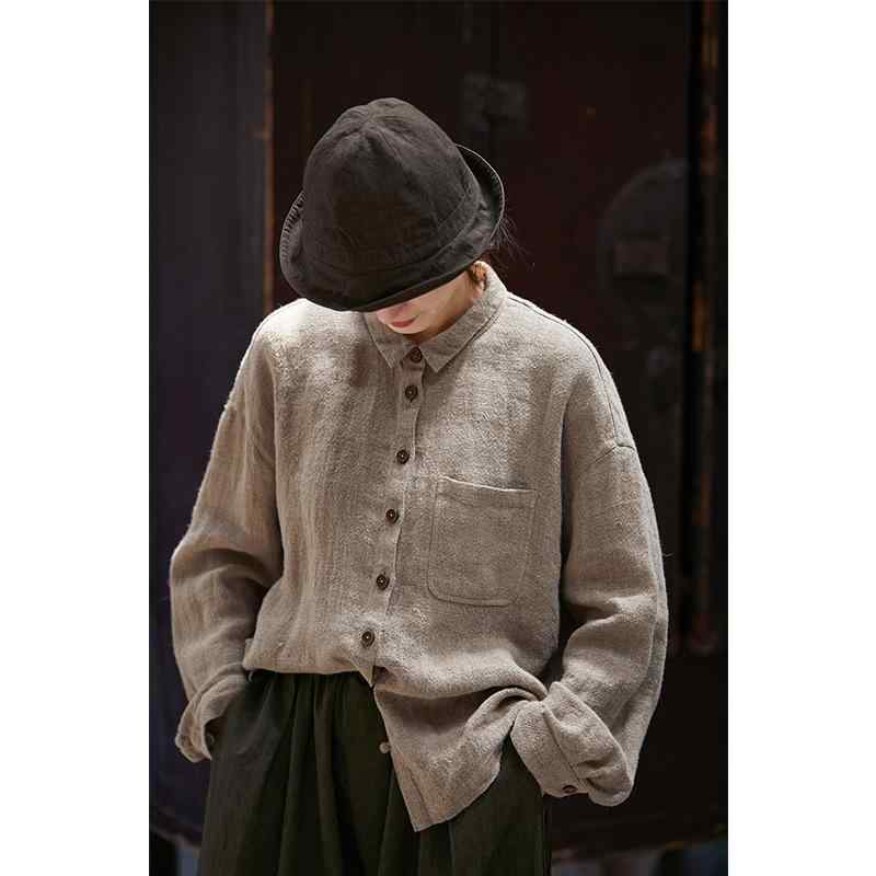 プルオーバー 亭主もち用 春夏 麻原料品 雨露工業 滅多に無い紡績 古典派音楽 ゆったり影ぼうし うつり変わり 軽さ 吸湿速乾 通い 普段使い走り 心地よい トップス 綿混 ベージュ系 緑であること系