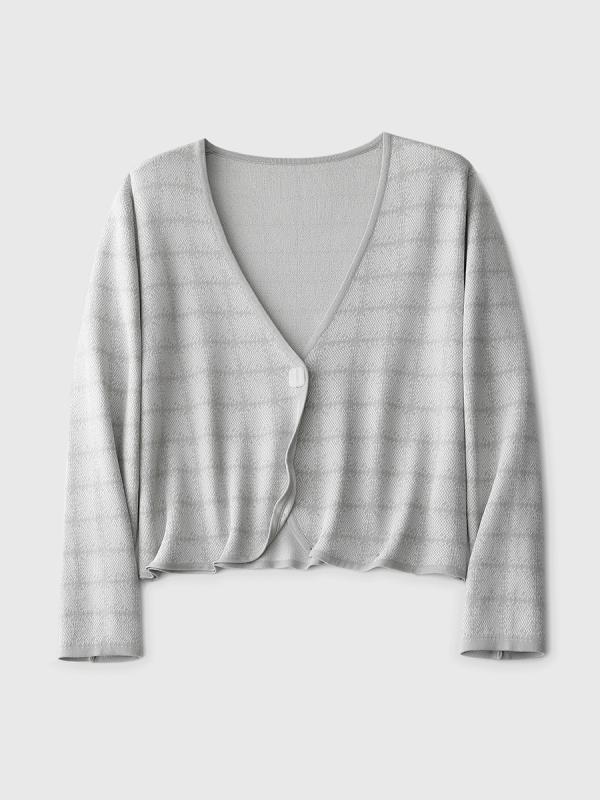 カーディガン 女性用 Vネック ニット 長袖 切り替え 短め 軽量 トップス 外出着 シンプル かわいい デザイン 春夏 秋冬 通勤 普段使い 伸縮性 吸湿速乾 ブラック ピンク系 グレー アイボリー ベージュ