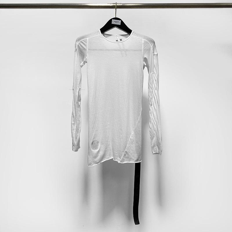 レディース トップス 切り替え 薄手 透明 セクシー 快適 コットン ロングスリーブ Tシャツ インナー 伸縮性 柔らかい 肌触り 普段使い 部屋着 ブラック ピンク系 アイボリー