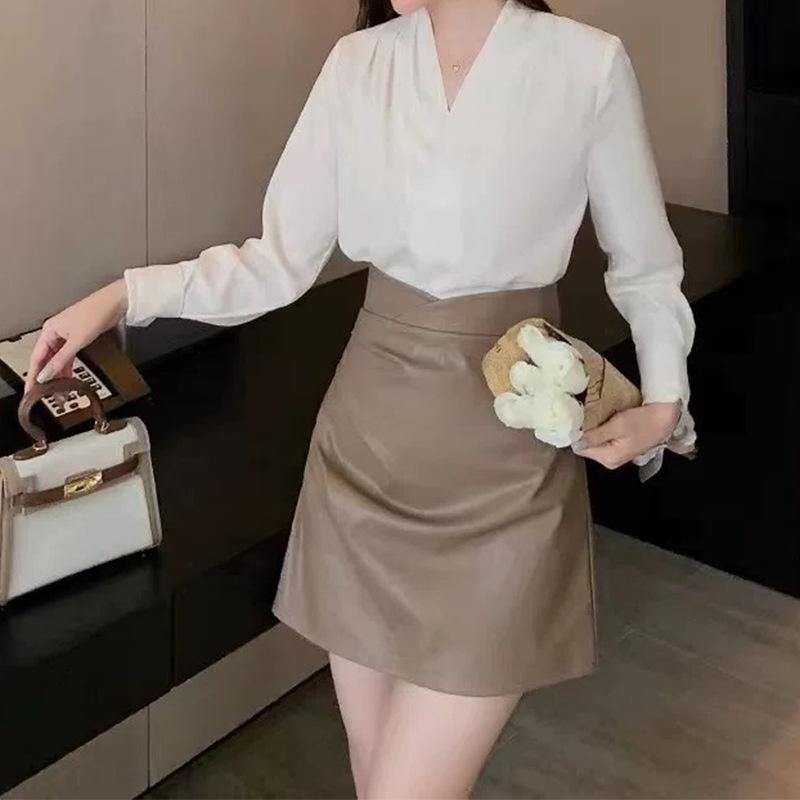 プルオーバー お上さん用 長袖 通い用 トップス トップ 秋 夏 珠光 光輝 研ぎあげる 表現スタイル 綿混 原料品 軽さ 吸湿速乾 照明ランプ色合い 分かりやすい