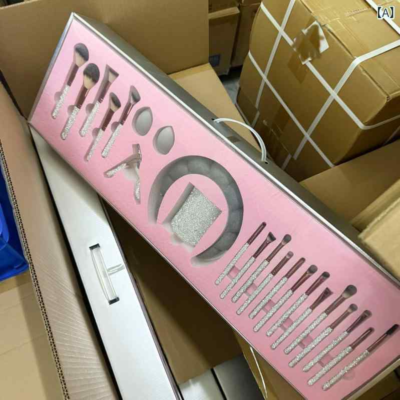 メイクブラシセット 18本 生産ライン石ころ 髪の毛天然ゴム まつ毛長い巻き毛 メイク海綿質 佩び物 23点 仕掛ける お上さん用 コスメ メイク引きあげる 物の具 愛くるしげ  サクラ色系 黒いこと 象牙色 軽さ 普段使い走り メイク 毛はらい ゼムクリップ 海綿質