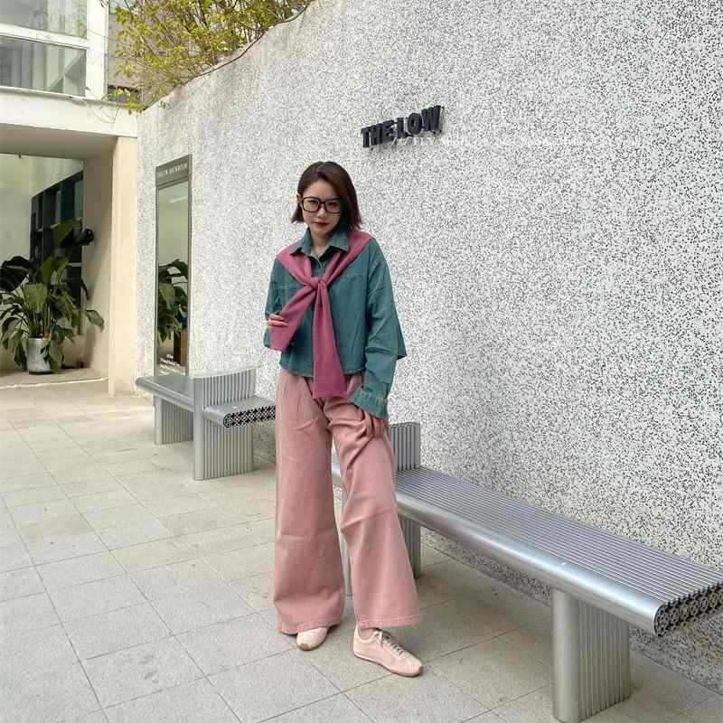 スニーカー 女性用 早春 春夏 かわいい ・囃帯 デザイン 軽量 伸縮性 素材 普段使い 百搭 カジュアル シューズ トップス 合わせ フラット シューズ デニム ブラック ピンク系 アイボリー 通勤用 アウトドア
