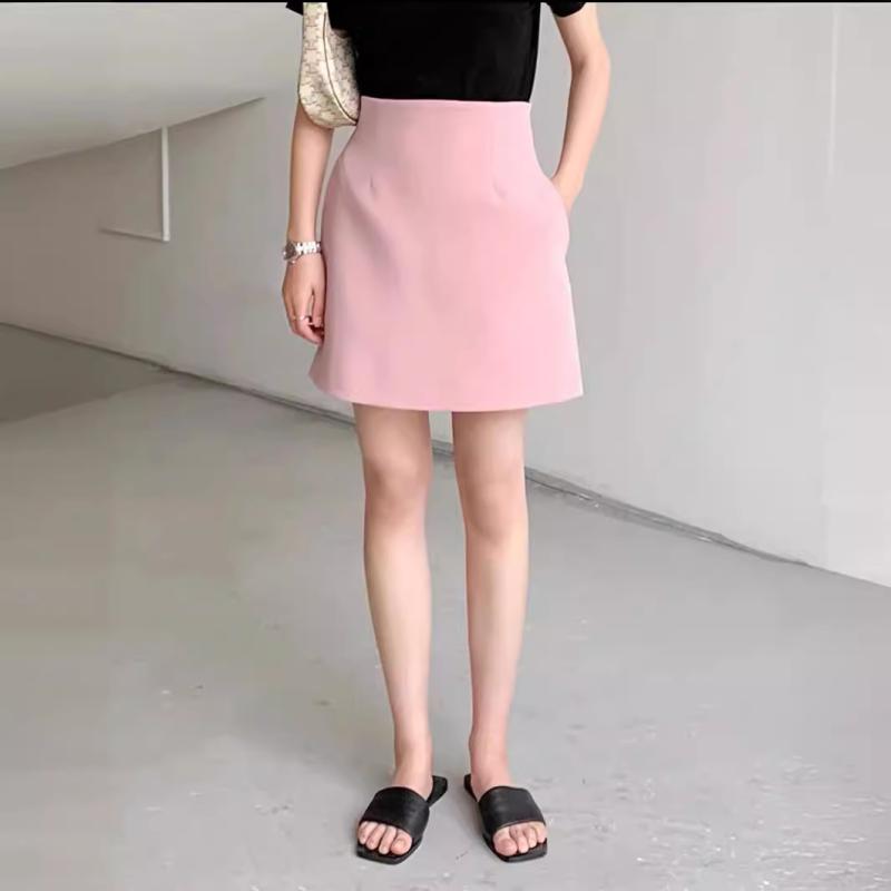 { "result": "春夏 スカート 女性用 半裙 高腰 Aライン 短め 抗? ?・覧 通勤 ビジネス ウエスト フレア 膝丈 白領 女性 膝上 シワ抵抗 スリム フィット 軽量 綿混 ストレッチ ブラック ネイビー グレー 普段使い 膝丈 ミモレ丈 11,531円