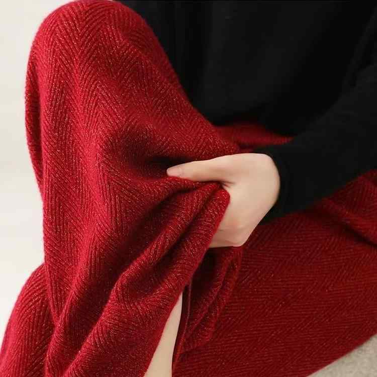 パンツ レディース 羊毛 ニットパンツ ワイドレッグ 高腰 ストレート ゆったり 垂れ感 暖か 通勤 普段使い 秋冬 コットン混 伸縮性 ロング丈 ゆったりシルエット ソフトタッチ 女性用 ゆったりパンツ 暖かパンツ｜リバーパディ 8,803円