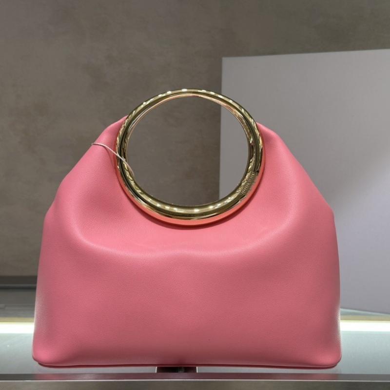 ハンドバッグ メンズ レディース 金属パーツ シープスキン革 シングルショルダー 斜めがけ 女性用 肩掛けバッグ 高級感 軽量 百搭 普段使い 通勤用 ビジネス カジュアル ブラック ベージュ ブラウン 形状 ラウンド リング 軽奢 ファッション アク|リバーパディ