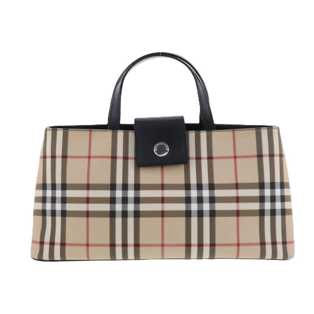 楽天市場】BURBERRY バーバリー ノバチェック チェック柄 ハンドバッグ