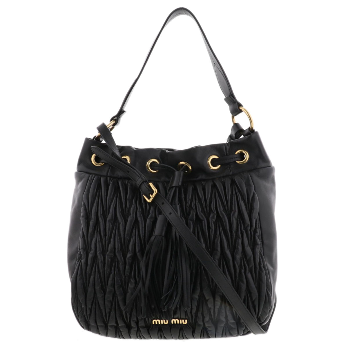 楽天市場】MIUMIU ミュウミュウ 5BA958 NAPPA CRYSTALナッパクリスタル