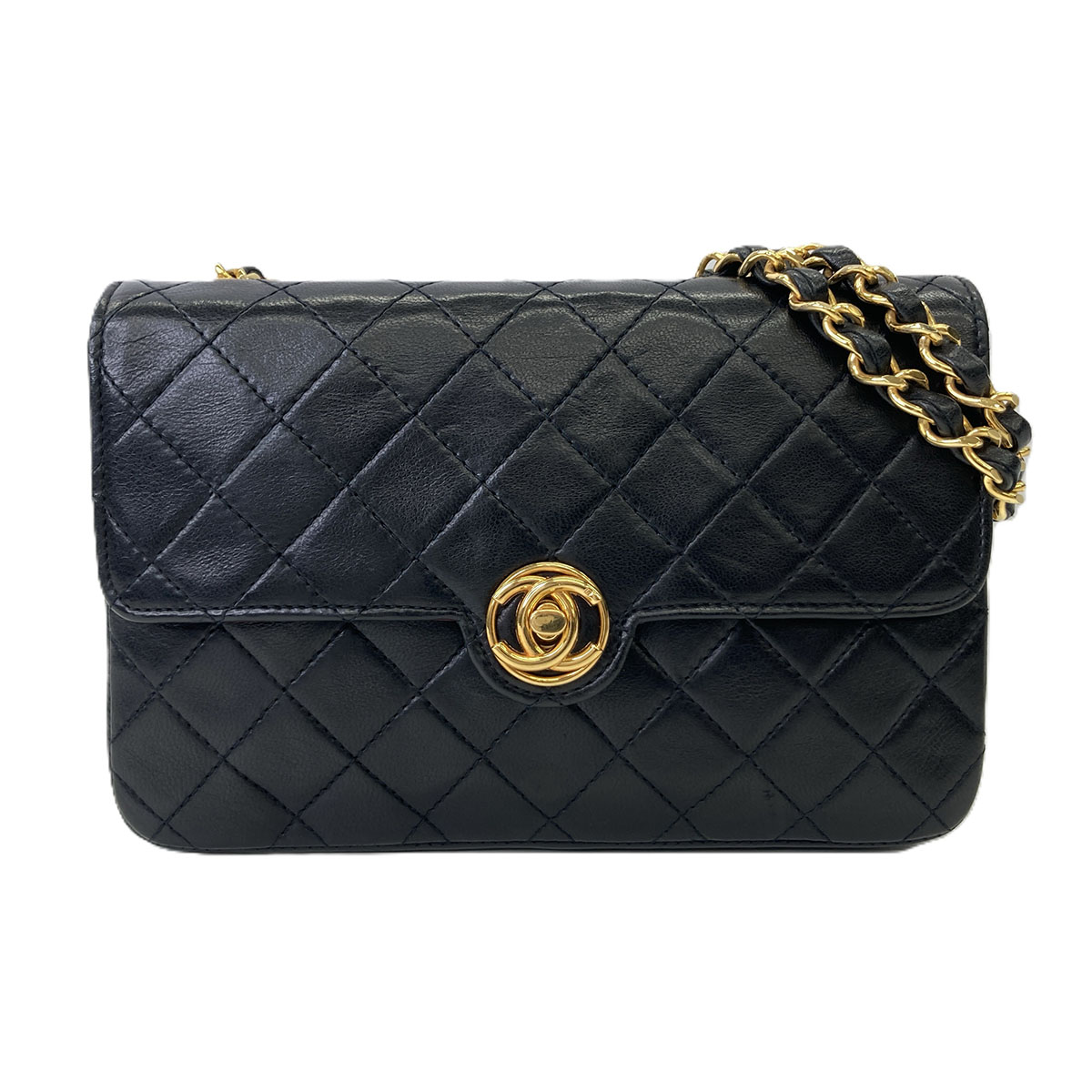 シャネル ココマーク スクエア ミニ ショルダーバッグ ブラック サテン レディース CHANEL 【中古】 楽天市場】シャネル ココマーク スクエア ミニ ショルダーバッグ