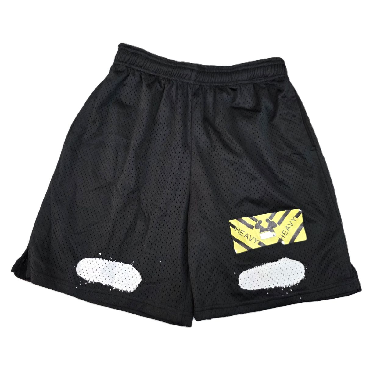 【値引き】OFF-WHITE オフホワイト DIAG SPRAY MESH SHORTS ショートパンツ メッシュ パンツ メンズ【中古】