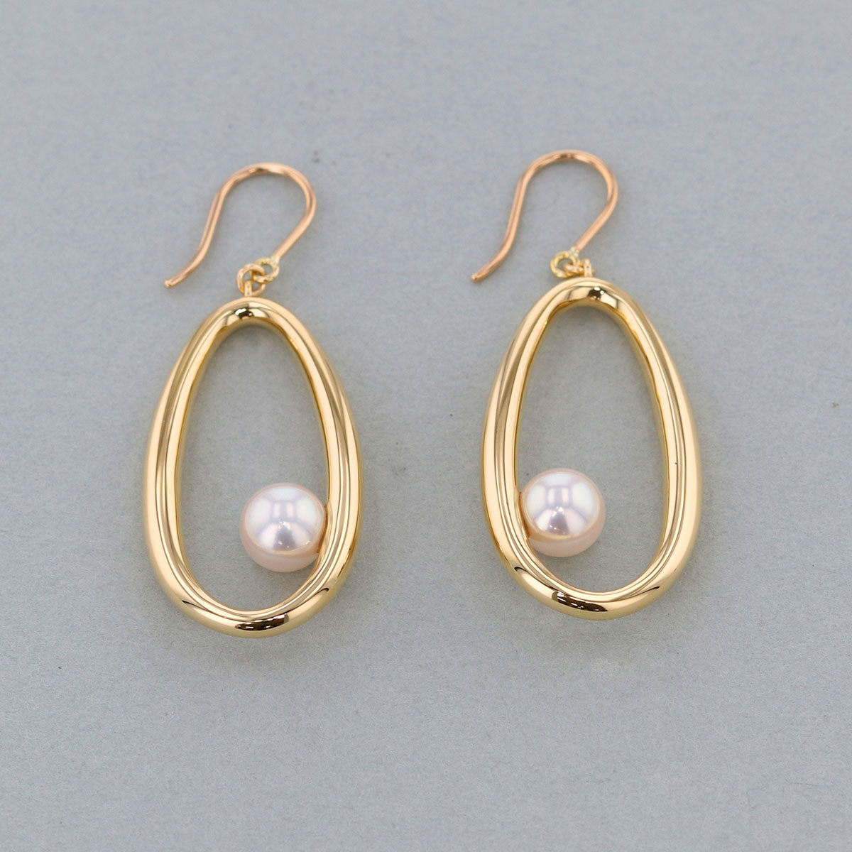 楽天市場】ミキモト アコヤパール ピアス 7.8mm ダイヤモンド K18YG