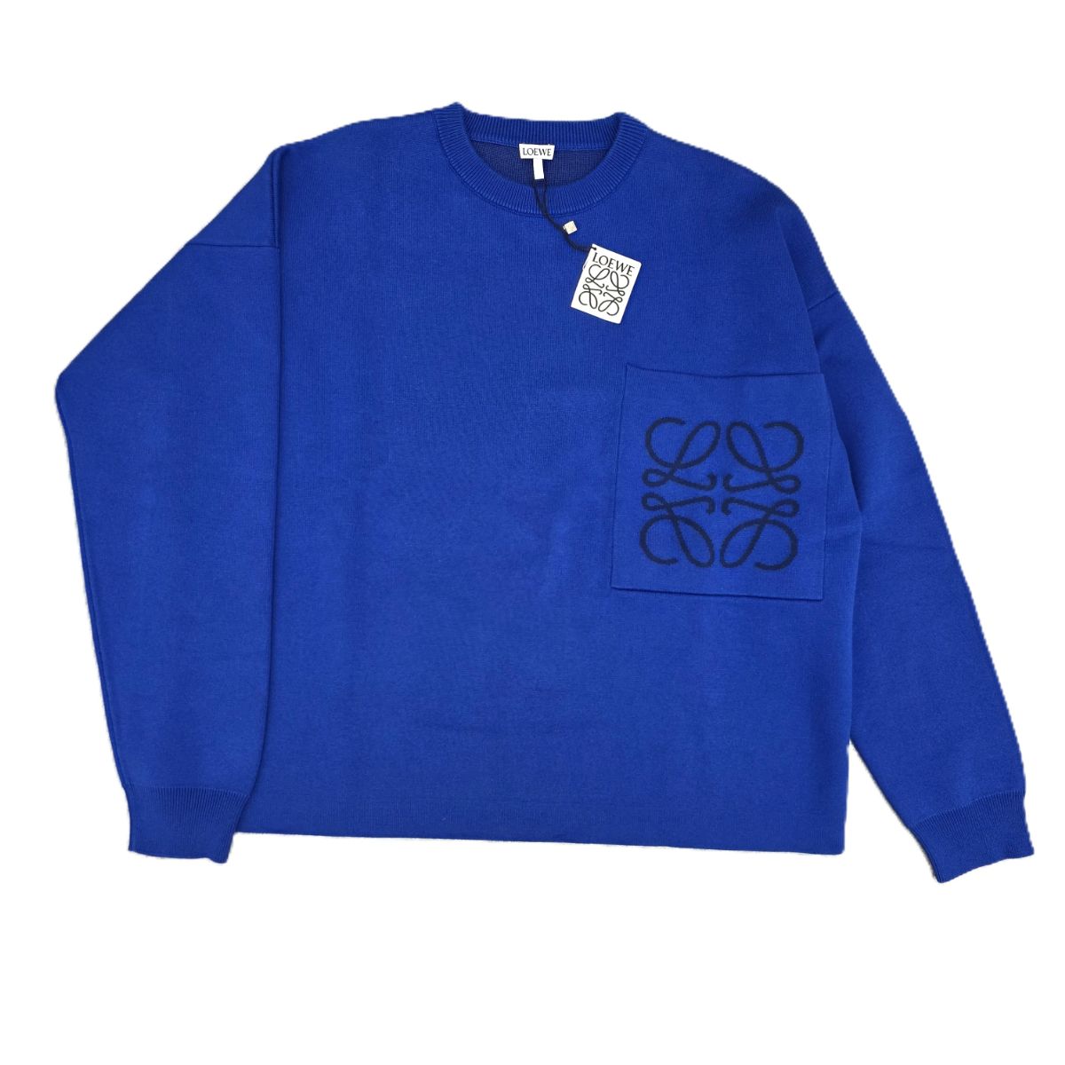 楽天市場】美品 LOEWE ロエベ ハートロゴ サイズS ネイビー ブルー