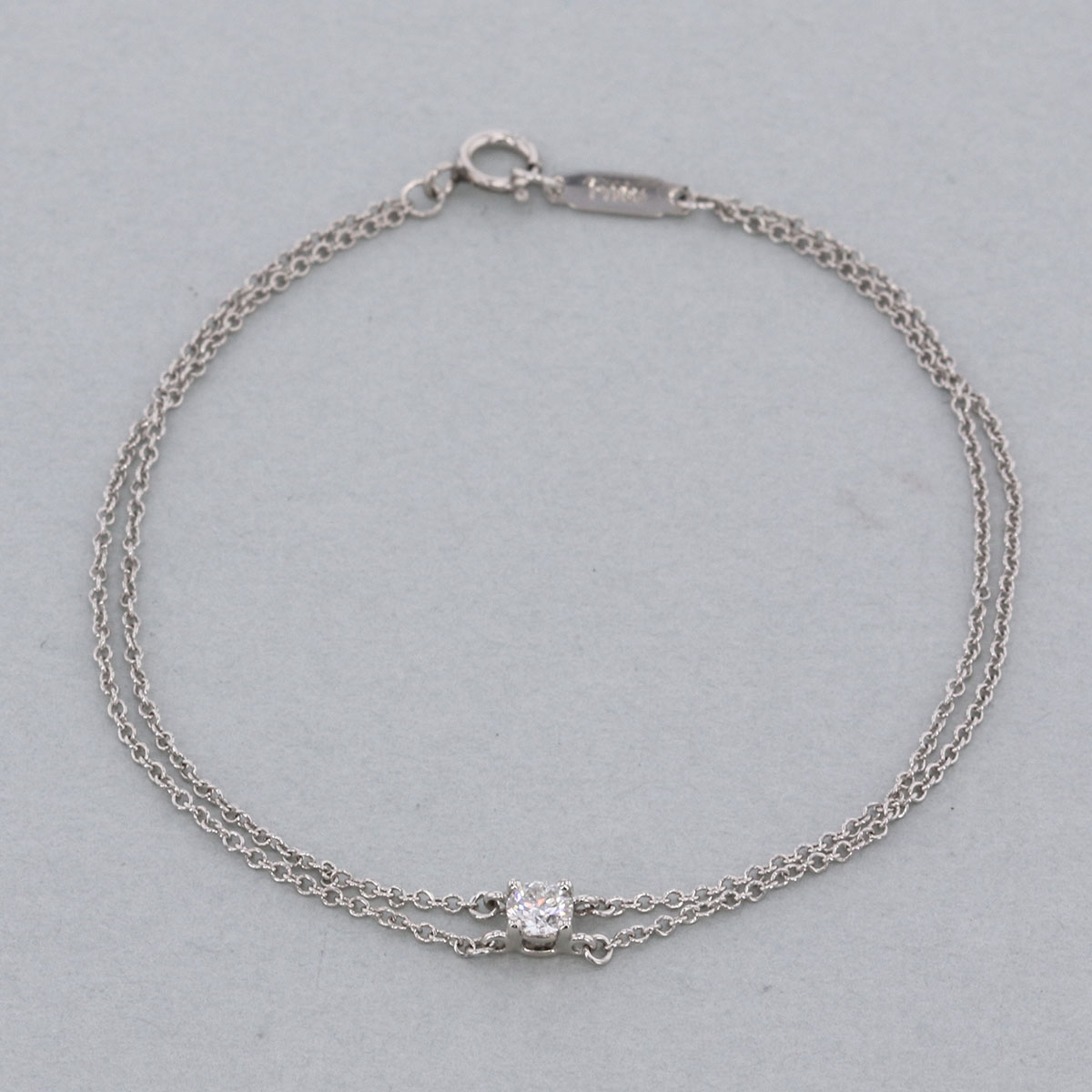 楽天市場】ティファニー□ ソリティア ダイヤモンド ブレスレット 16cm