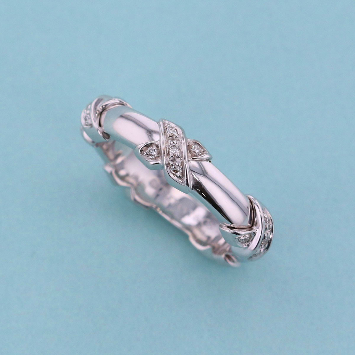 Tiffany & Co. シグネチャー クロスステッチ SV925 リング 楽天市場】ティファニー Tiffany & Co. リング クロスステッチ