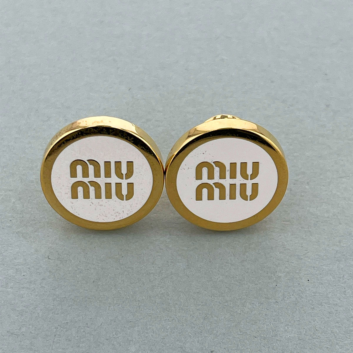 楽天市場】MIUMIU ミュウミュウ イヤリング 5JO908 2F6X レディース