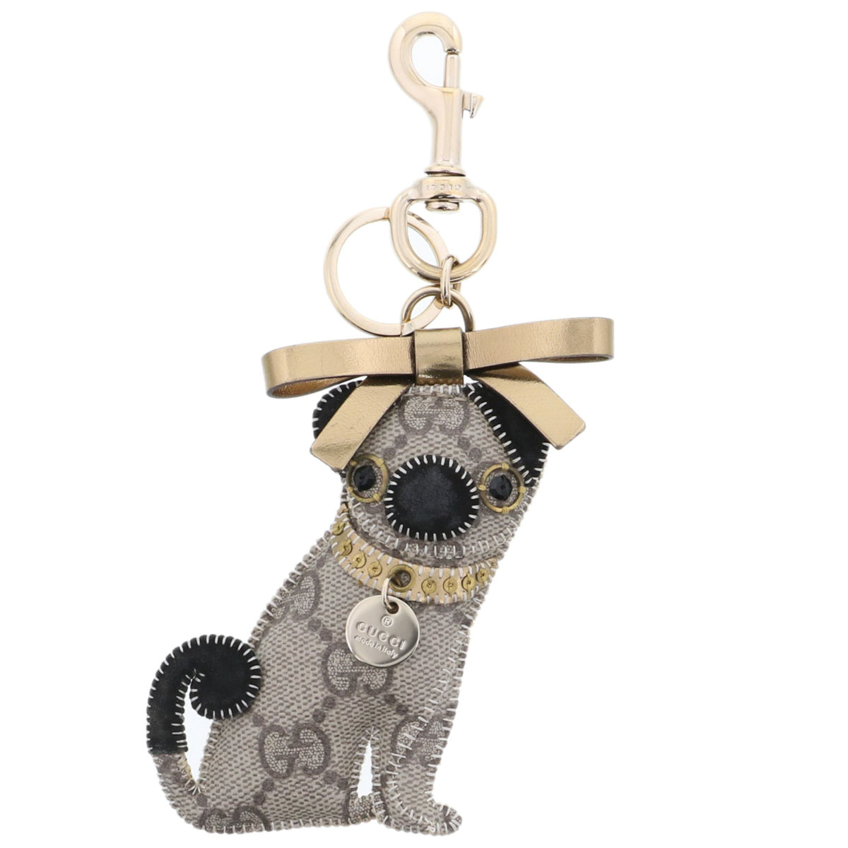 楽天市場】新品同様 グッチ キーリング キーホルダー ダブルハート