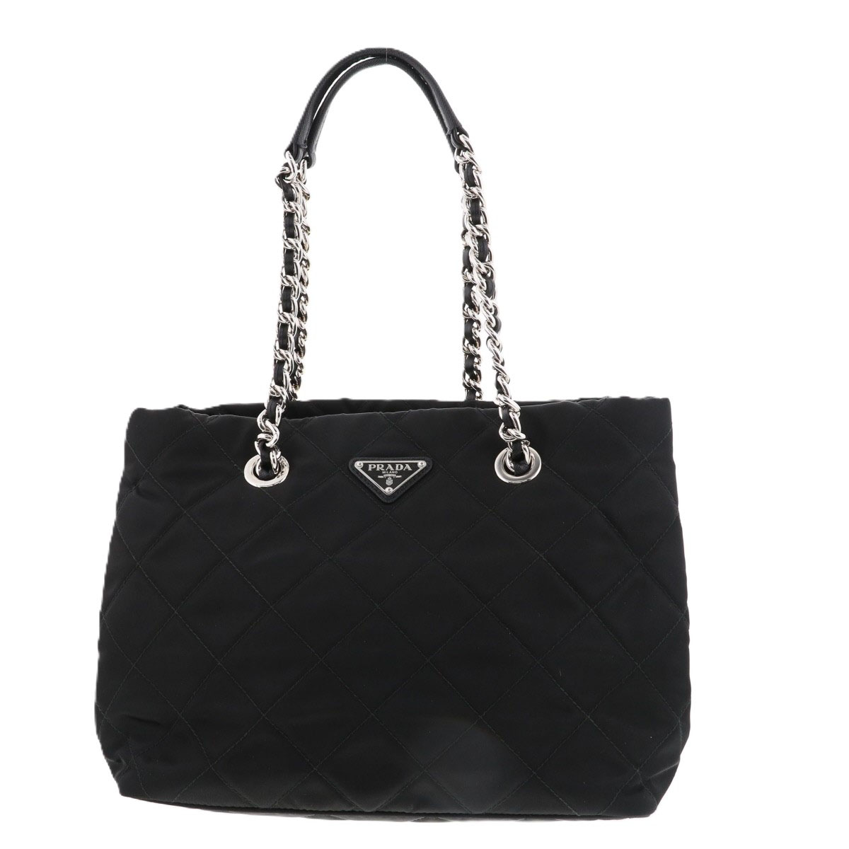 楽天市場】プラダ PRADA キルティングナイロントートバッグ 2WAY