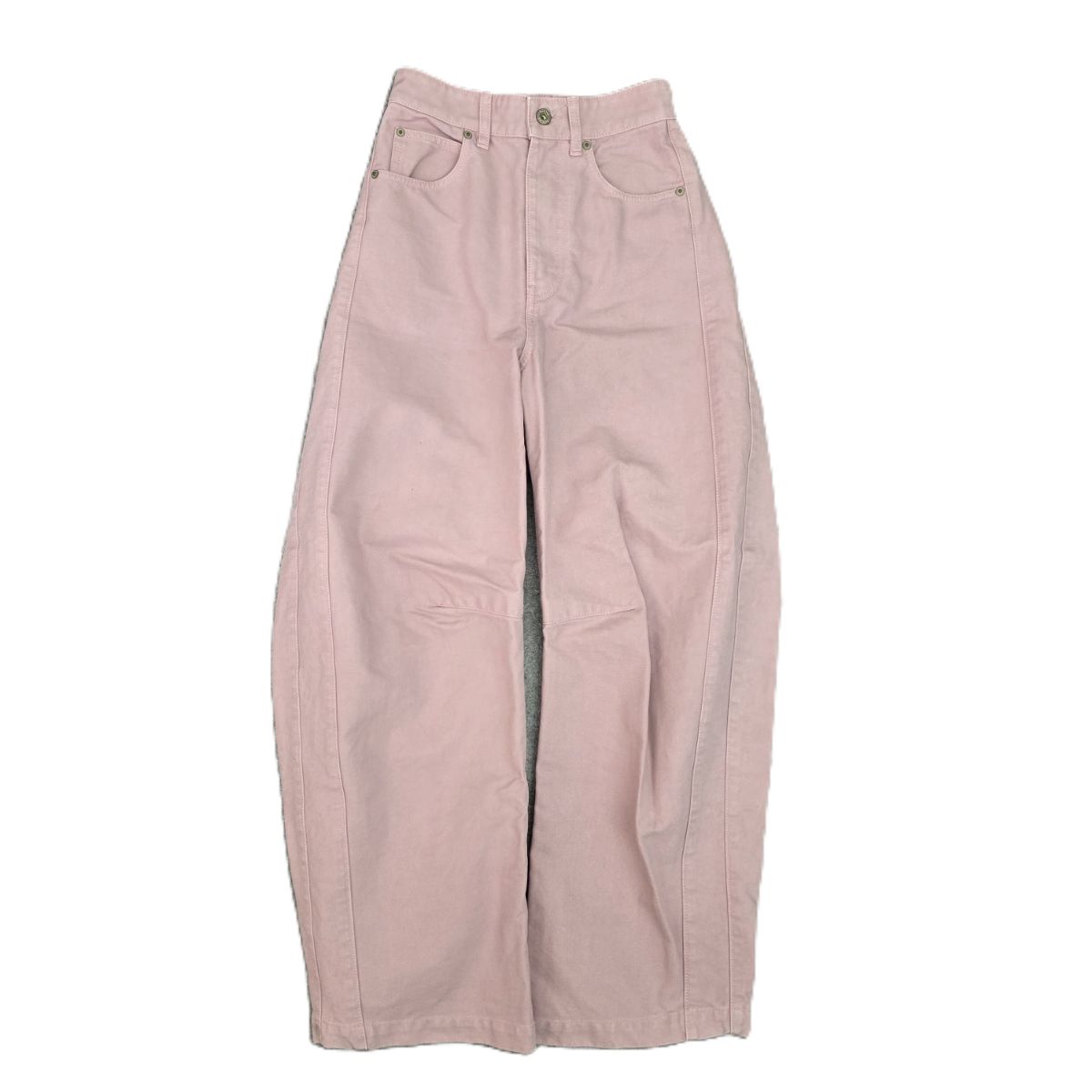 【値下げ】LOEWE ロエベ 25SS バレル コットン トラウザーズ パンツ ボトムス オーバサイズ 32 XXS XS パンツ S359Y04XFT コットン レディース【中古】｜PAWNSHOP　ＲｉＺ
