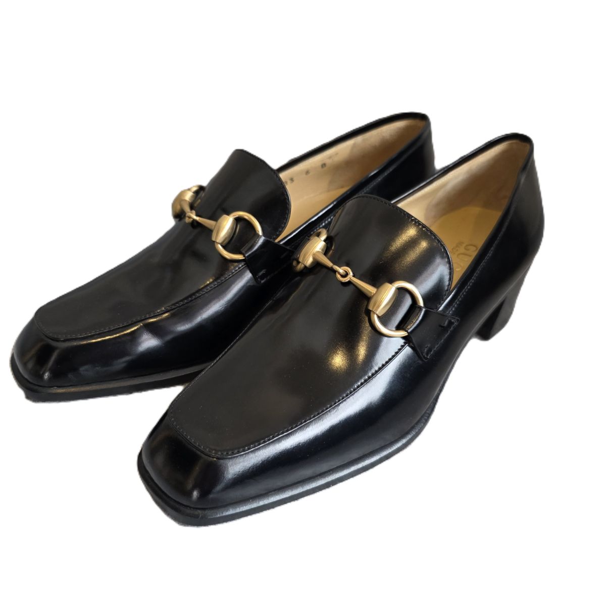 楽天市場】GUCCI グッチ 100 0255 ビットローファー 37C ダーク